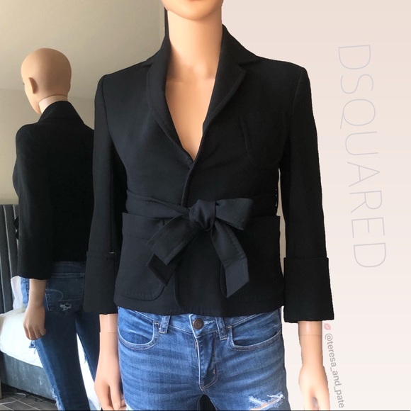 DSQUARED Jackets & Blazers - DSQUARED Wool Boyfriend Blazer